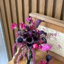 사파동128 | 플레르주 / 창원 본식 부케 / 창원 촬영 부케 / 버건디 부케 / 사파동 꽃집 / 혼주 코사지