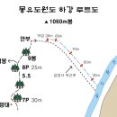 몽유도원도릿지 하산로 이미지