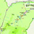 [산포로기행 백두대간 강원도 강릉시 연곡면 진고개휴게소-노인봉-대피소-낙영폭포-백운대-금강사-강원도 강릉시 연곡면 소금강 주차장]16년 7월 15일 이미지