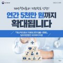 재난적의료비 지원사업 지원 한도 상향 안내 이미지