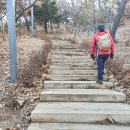 인천 만월산 만수산구간 계단 이미지