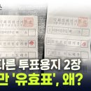 RE : 두 장의 우편투표지가 알려주는 부정선거, 옛다 이거도 두장이다. 이미지