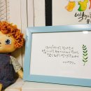 딥펜 캘리그라피 이미지