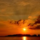 저녁노을 이미지