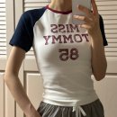 TOMMY - 포항시 북구 대안길 64 | 장원영 타미 반팔 내돈내산 후기👚👸🏻 TOMMY JEANS 로고 슬림핏 티셔츠 (T32G0TTO33TWT1)