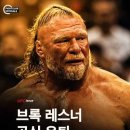 브록레스너 WWE 공식 은퇴 선언 이미지