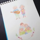 [서부] 캘리그라피 이미지