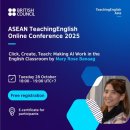ASEAN Teaching English Online Conference 2025, Tue 28 Oct | 18:00 – 19:00 이미지