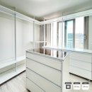 덕진-5 | 덕진 진주의봄 아파트 드레스룸 시공기 │ 화이트 시스템행거로 완성한 깔끔한 수납 공간