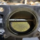 쉐보레 올 뉴 말리부 2.0가솔린터보 차량 흡기 공기흐름 시스템 성능(P1101) 엔진 경고등 점등으로 스로틀밸브 청소하였습니다. 이미지