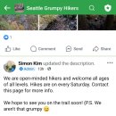 Seattle Grumpy Hikers 이미지