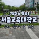 탄천종합운동장 체육회관 3층 다목적체육관 | [대학교 탐방] 서울교대 교통편, 주차장 정보, 캠퍼스 지도, 포토존
