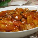 돼지떡볶이 이미지