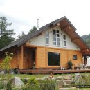 통나무집 이미지