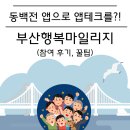 [앱테크] 부산행복마일리지(시범사업 참여 후기/적립 팁 3가지)