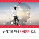 [남양저축은행 채용] 남양저축은행 채용 2016 신입행원 모집 (6/2~6/11) 이미지