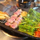 대숲속으로 | 홍대입구역맛집 구워주는 고기집 고기꾼김춘배 홍대숲길점 소돼지세트A 후기