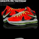 [품절]르브론10 엘리트 크림슨 Lebron X P.S Elite &#39;Total Crimson&#39; 579827 800 이미지