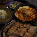 두툼삼겹 | 광주 화정동 고기집 만월갈비에서 즐긴 두툼한 삼겹갈비 한 끼 경험 후기