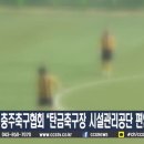 탄금축구장 축구장 이미지
