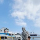 자갈치아지매 조각상 이미지