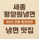 세종 평양원냉면｜80년 전통의 진짜 냉면, 여기가 끝판왕!