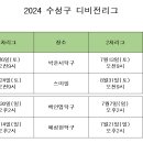 2024년 디비전리그 일정 및 장소 공지드립니다 이미지