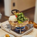 쟁반 | 매일 뽑는 들기름 서울 막국수 맛집 만천리상회 고급스러운 한우 온쟁반 후기