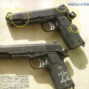(주)KP소프트 | 풀메탈 KJW 콜트 COLT 1911 M45(MEU) 미해병대의 제식 권총! 세라코트 풀각인 버전 리뷰.