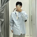 유니클로 C 셔츠 브로드클로스오버사이즈 M L 후기