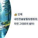 내린천솔밭힐링캠핑장 이미지