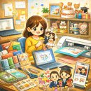 일러스트 토퍼만들기(중1~3) | 《100만원 이하로 시작하는 토퍼 창업 완전 가이드》집에서 만드는 케이크 토퍼, 소자본 1인 창업으로...
