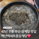 [부산/동래구] 온천장 삼계탕 맛집 백년백세토종삼계탕