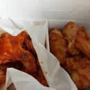 굽네치킨 양념 통다리 반반(양념히어로 + 오븐바사삭), 러블링소스 후기