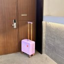 미니캐리어 18인치 예쁜 기내용캐리어추천 큐랑 감성 있어요