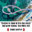 자연의 경이로움을 주는 국내 여행지 이미지