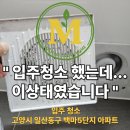 고양시 일산동구 백마5단지 아파트 입주청소 후기｜입주청소를 했다고 했지만 다시 청소가 필요했던 집