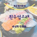 명지횟집 | 부산 명지횟집 흰수염고래 모듬회+시메사바 후기