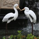 학 조형물 이미지