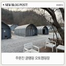 강릉오토캠핑 주문진 글램핑 오토캠핑장