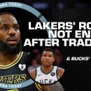 Lakers' lack of deadline moves a MISTAKE? + Bucks need 'time 이미지