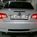 판매완료＞BMW/E93 M3컨버터블/13년/29000km/화이트에 레드시트/무사고/6850만원 이미지