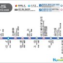 부산지하철 4호선 노선도 이미지
