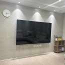 광진구 중곡동 벽걸이티비설치 TV – 입주아파트 75~85인치 대형TV 무타공·타공 시공 + 셋탑·공유기 매립