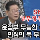 이재명, 윤 무능에 민심의 둑 무너지기 직전 이미지