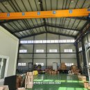 김해골든루트일반산단 -2 | 【김해 주촌 공장 임대】 - 김해 골든루트 산업단지 건물 462㎡(140평) 호이스트 5톤, 마당 넓은 공장 임대