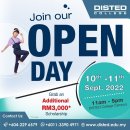 DISTED-Open Day : 10-11 Sept. 2022 이미지