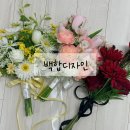 예림광고디자인 | 고속터미널 조화부케 잘하는곳 백합디자인 신세계플라워 예림조화 직접 비교하고 3개 8만원에 끝낸 후기