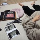 공간유희 | 태아 초음파앨범 꾸미기 가죽 다이어리 일상유희 실사용 후기