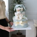 제3단로L | 출산선물 고민 끝 l 감성 가득 앙앙 기저귀케이크 선물 후기 내돈내산